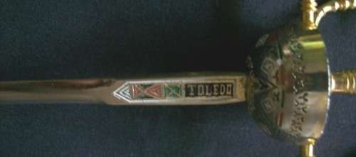 TOLEDO PAPER KNIFE in SCABBARD