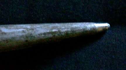 BUTCHERS STEEL  Horn handle