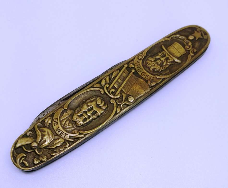 C. Schlepper | PAUL KRÜGER & CHRISTIAAN DE WET | Pocket Knife | Eendracht maakt Macht