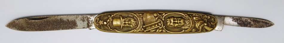 C. Schlepper | PAUL KRÜGER & CHRISTIAAN DE WET | Pocket Knife | Eendracht maakt Macht