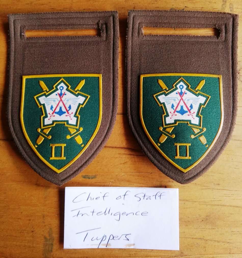 Chief of Staff Intelligence Tuppers Set | SADF | Great Condition
