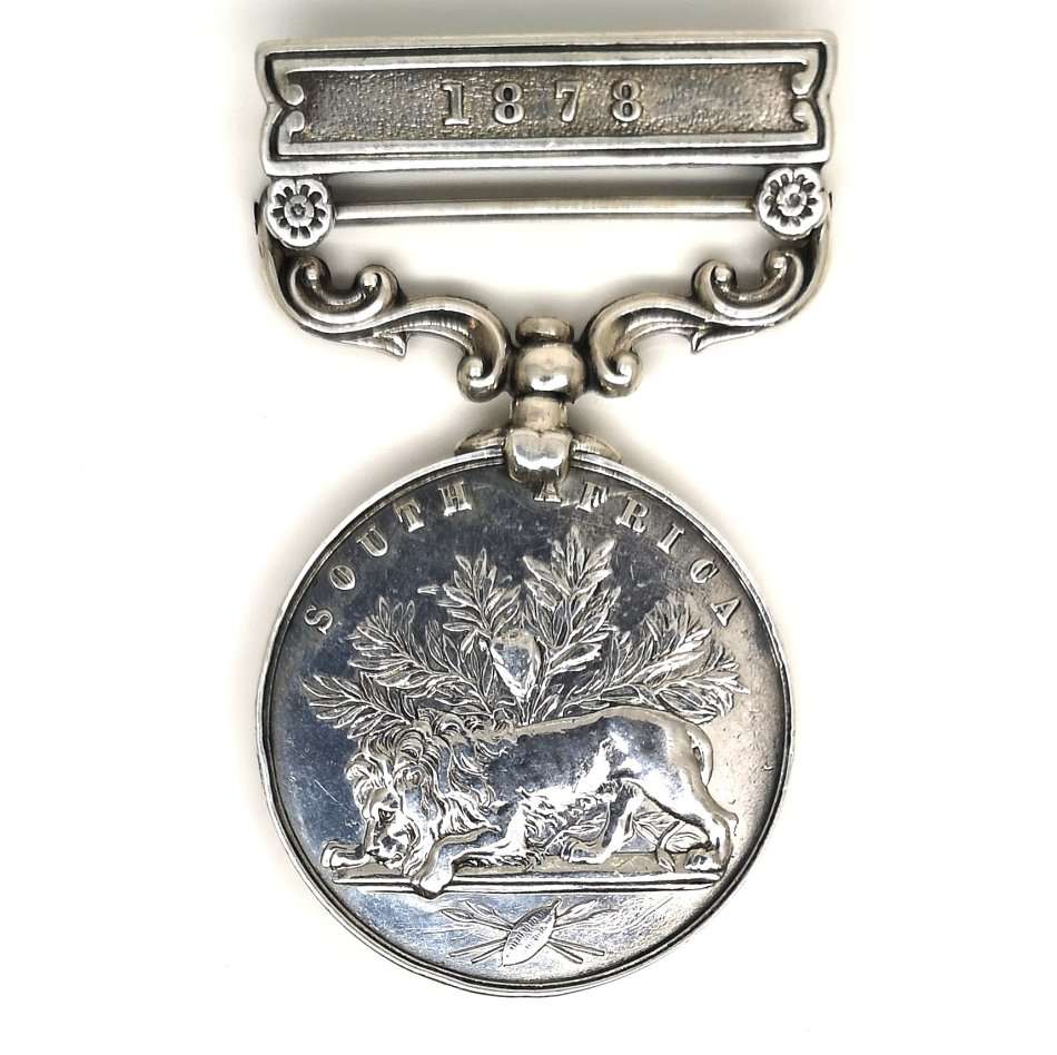 #RARE# | 1878 CLASP | South Africa (Zulu War) Medal | GRIQUALAND W.N CONTINGENT | CORPL. H.W SEAWARD