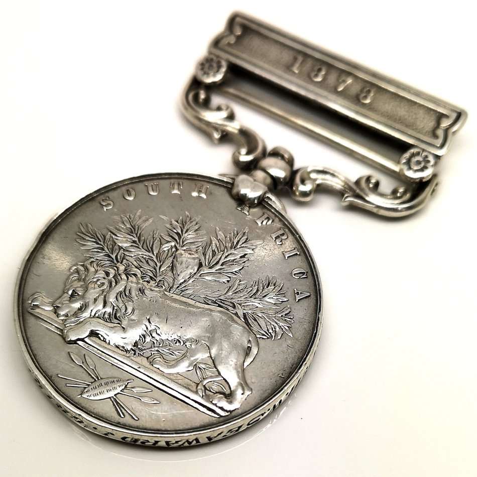 #RARE# | 1878 CLASP | South Africa (Zulu War) Medal | GRIQUALAND W.N CONTINGENT | CORPL. H.W SEAWARD