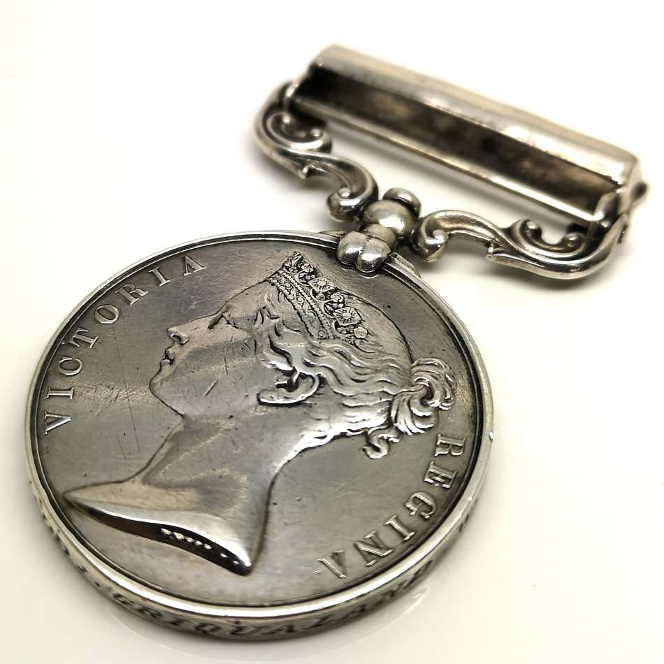 #RARE# | 1878 CLASP | South Africa (Zulu War) Medal | GRIQUALAND W.N CONTINGENT | CORPL. H.W SEAWARD