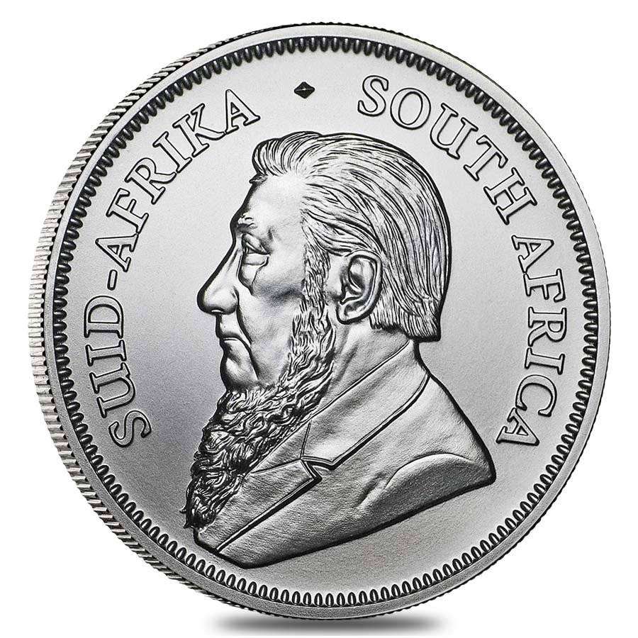 2018 | 1oz Krugerrand | UNC | Pure (999) Fine Silver Bullion Coin | Encapsulated | Buy Now R750 Each