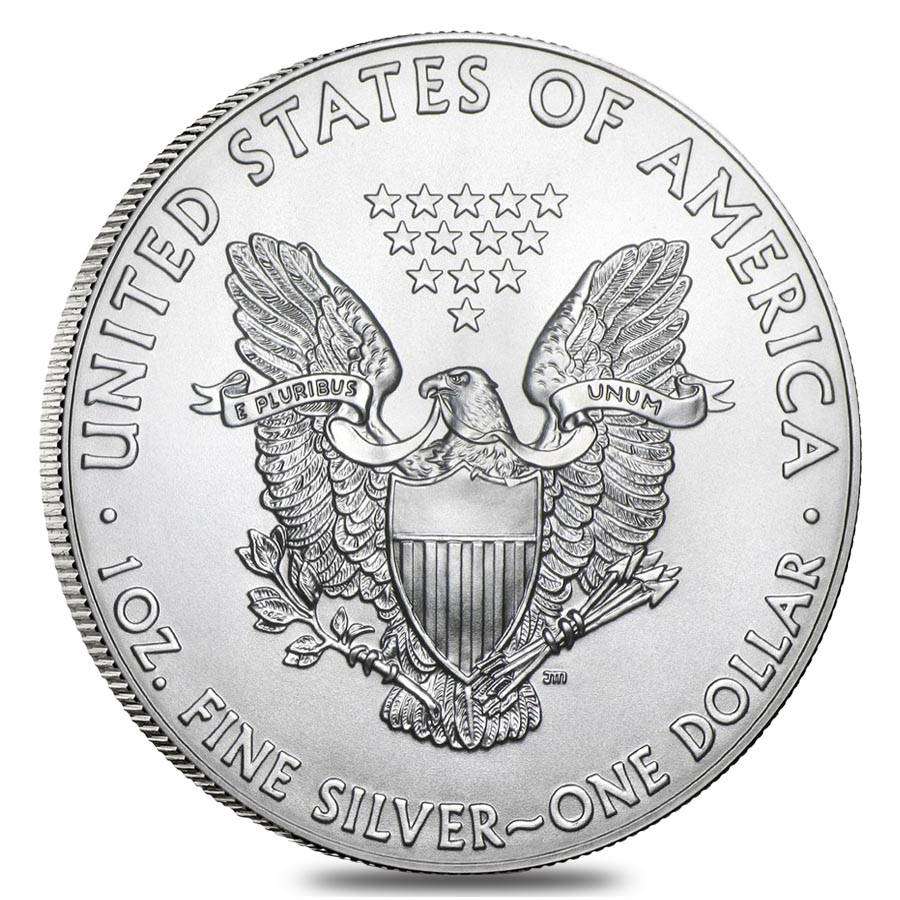 2017 | 1oz American Eagle $1 | UNC | Pure (999) Fine Silver Bullion Coin | Buy Now R700 Each