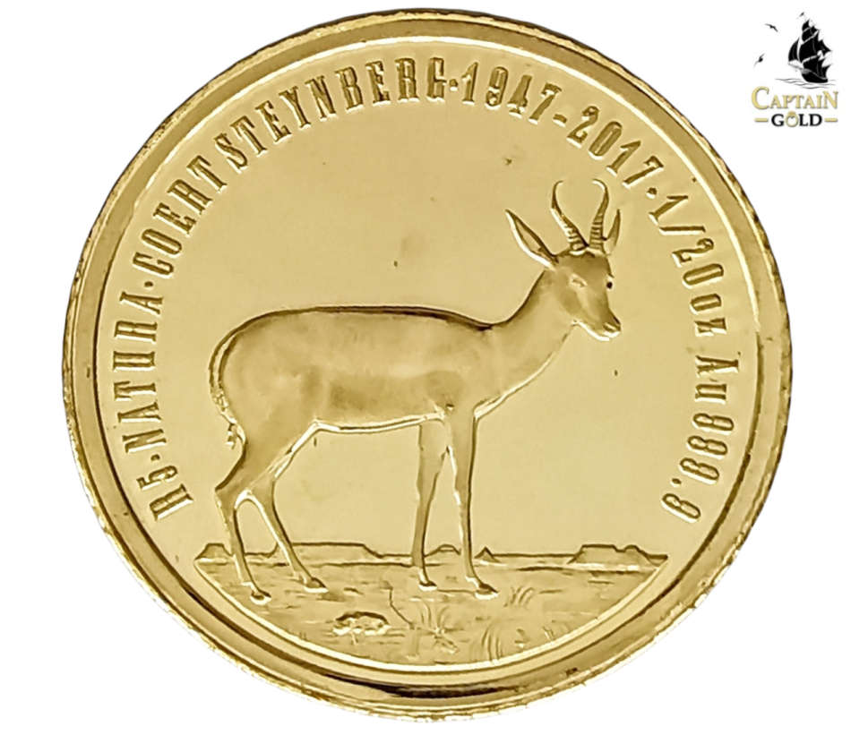 2017 | R5 Natura Coert Steynberg 1947 | 1/20 oz | 999.9 Fine Gold | In Capsule | R1 Start | NR