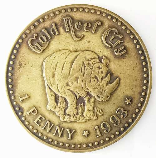 1993 | 1 Penny | Gold Reef City | South Africa | 30.90 mm | Souvenir medal