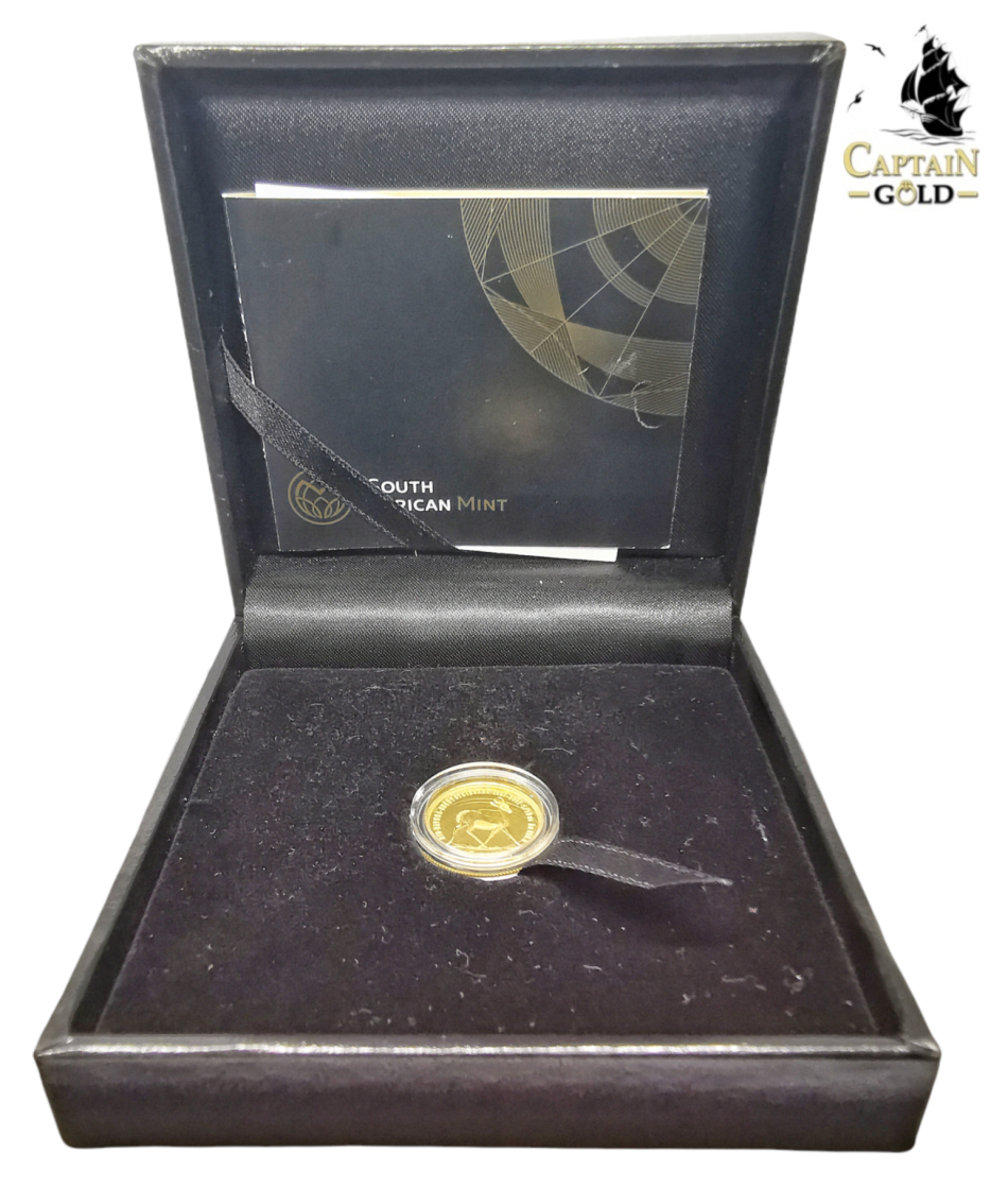 2017 | 1/10 oz | R10 | 24 Carat Gold | SA MINT | Springbok | Natura Series