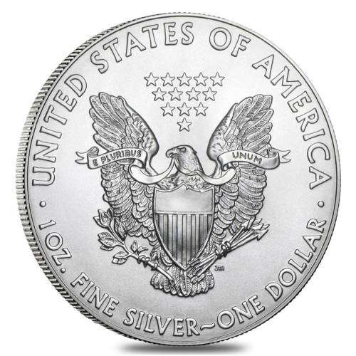 1oz American Eagle $1 | UNC | Pure (999) Fine Silver Coins | Encapsulated | Buy Now R525 each