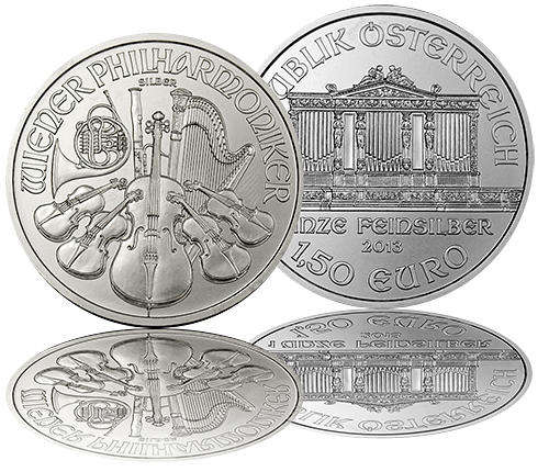Vienna Philharmonic 1 Troy Oz Fine Silver (999) Amazing item!!! Brand NEW!!