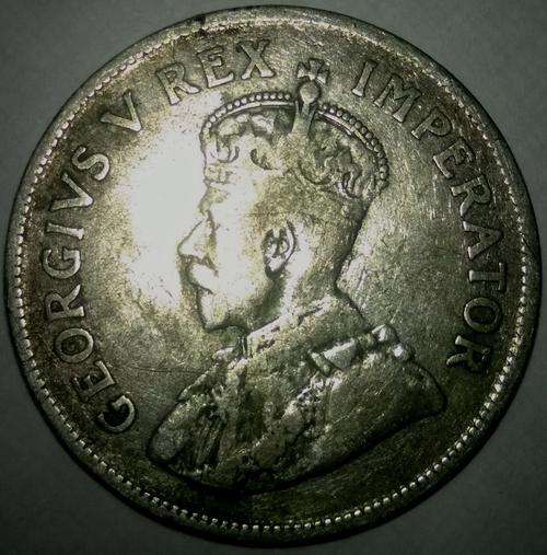 1929 2 1/2 shillings RARE coin starting at R1- see images