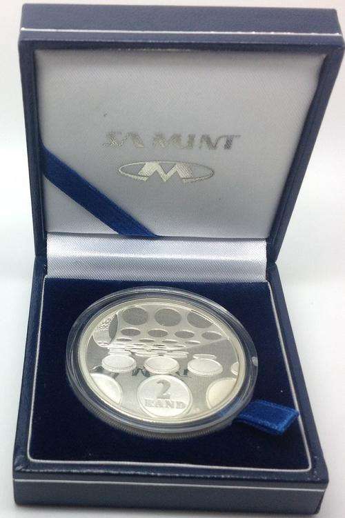 *** Stunning Proof *** 1992 1oz Silver R2 Mint Technology *** SAM Box *** Herns @ R400 ***