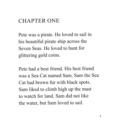 The Adventures of Pete the Pirate - LLATL RED set reader