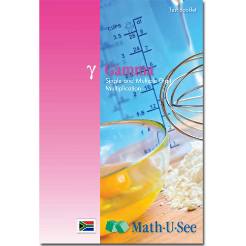 RSA Gamma - Test Book MATH-U-SEE