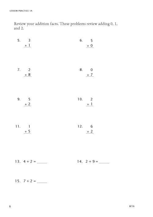 RSA Beta - Student Workbook MATH-U-SEE
