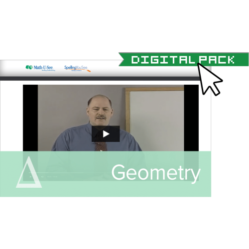 RSA Geometry - Digital Pack MATH-U-SEE - DP-MUS-GEO-S-1