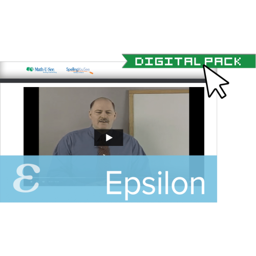 RSA Epsilon - Digital Pack - MATH-U-SEE (please read important note in description)