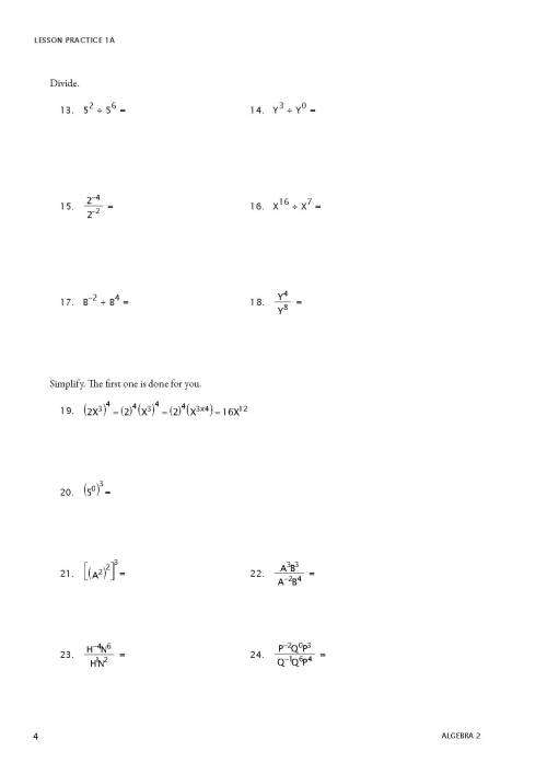 RSA Algebra 2 - Student Workbook - MATH-U-SEE