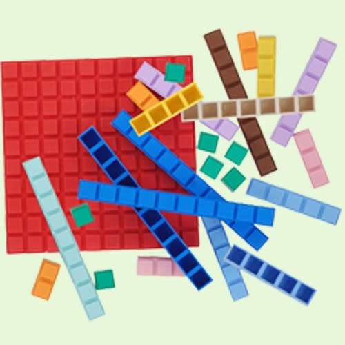 Manipulative Block Set - 133 Piece - MUS-IBK