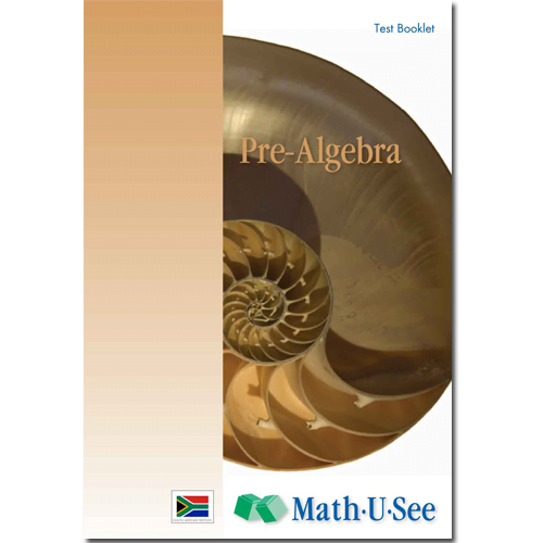 RSA Pre-Algebra - Test Book MATH-U-SEE