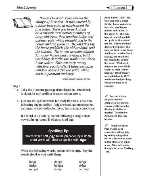 Learning Language Arts Through Literature LLATL Green - Parent 3rd Edition