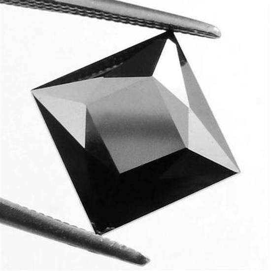 3.25 CTS RARE 100% NATURAL FANCY AAA BLACK DIAMOND - SUPERB! - R1/NO RESERVE!