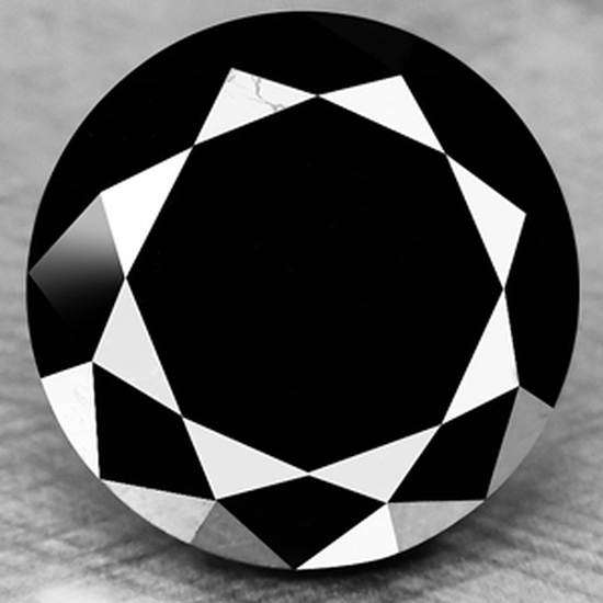 4.65 CTS MAMMOTH RARE 100% NATURAL JET BLACK AAA DIAMOND - STUNNING - R1/NO RESERVE!