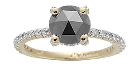 3.79 CTS CERTIFIED BLACK & WHITE REAL DIAMOND SOLID GOLD ENGAGEMENT RING! MIND BLOWING! -  R1/NO RES