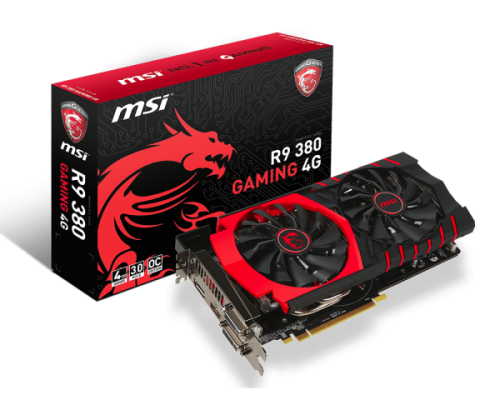 MSI R9-380 GAMING 4GB