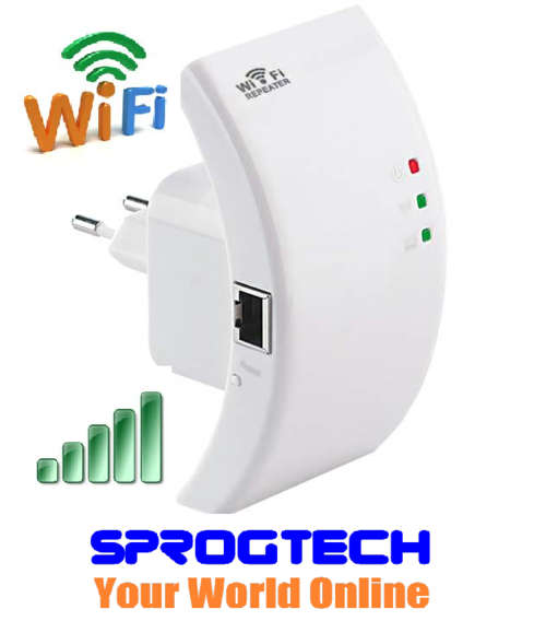 Wireless-N Wifi Repeater 802.11N/B/G Network Router Range Expander 300M 2dBi Antennas