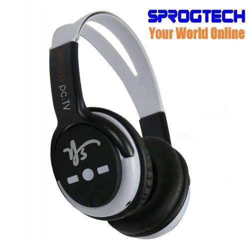 Wireless PC - TV - Games headphones and MP3 player - 32GB headset 30m distance high fidelity stereo