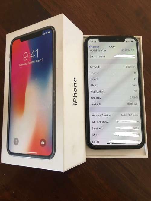Apple iPhone X 64GB Space Grey *MINT*