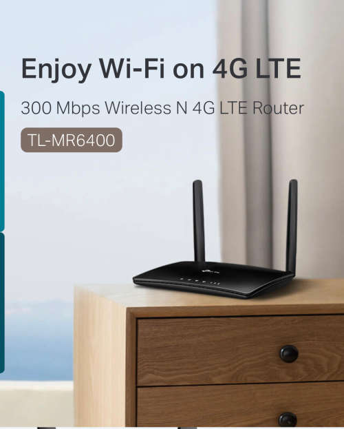 TP Link TL-MR6400 | 300Mbps 4G Wireless Router