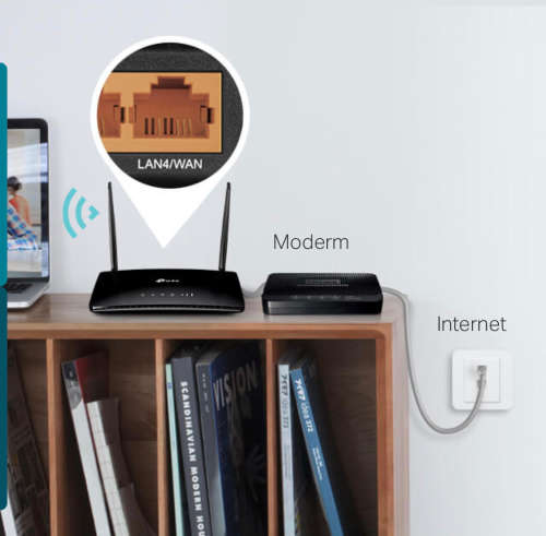 TP Link TL-MR6400 | 300Mbps 4G Wireless Router