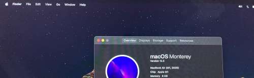 M1 Macbook Air 256GB Space Grey *Brandnew Condition* *Boxed*