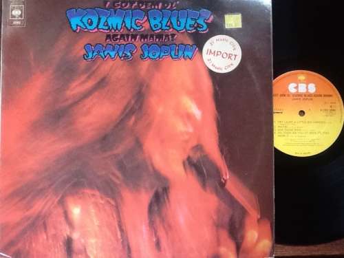 Janis Joplin I Got Dem Ol' Kozmic Blues Again Mama! Lp