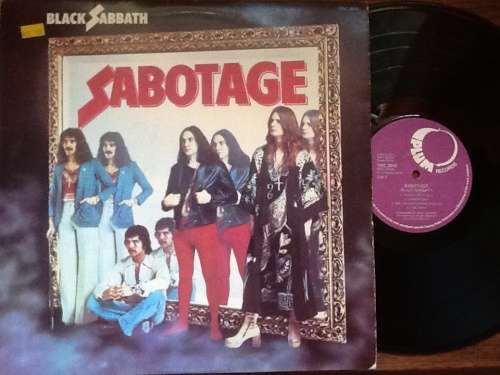 Black Sabbath Sabotage Lp