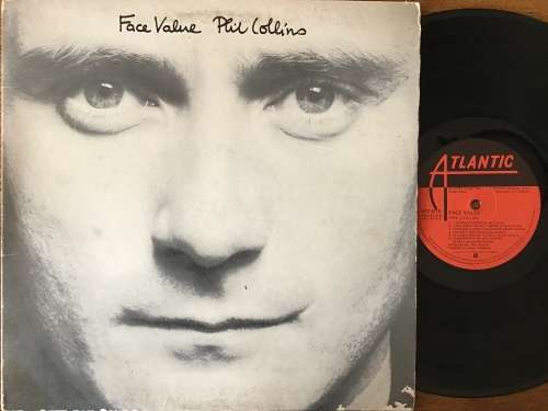 Phil Collins Face Value Lp