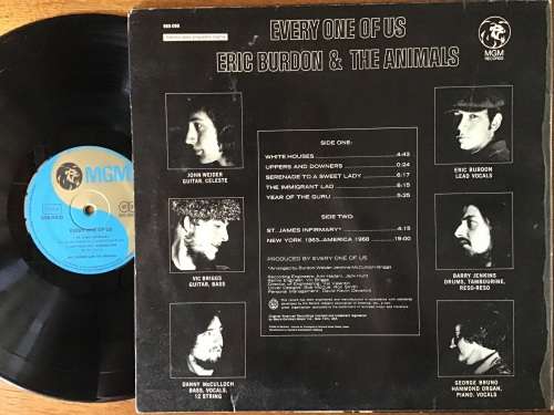 Eric Burton And The Animals Every One Of Us Lp