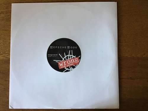 Depeche Mode Wrong(Club Promo) 12 inch