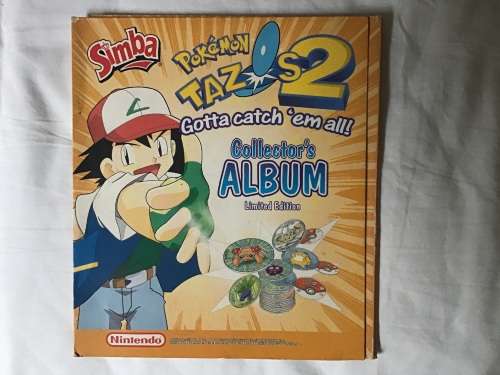 Pokémon Tazos 2 book