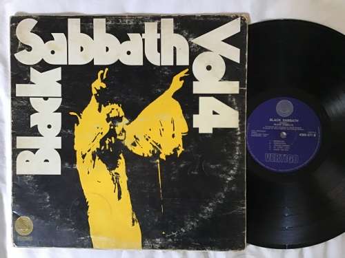 Black Sabbath Vol 4 Lp