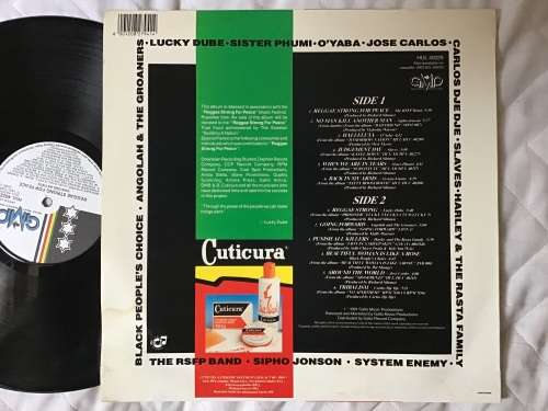 Various Reggae Strong For Peace Lp