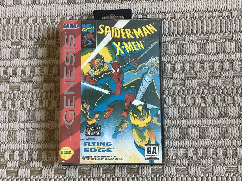 Spiderman And The Xmen Arcades Revenge Sega Genesis