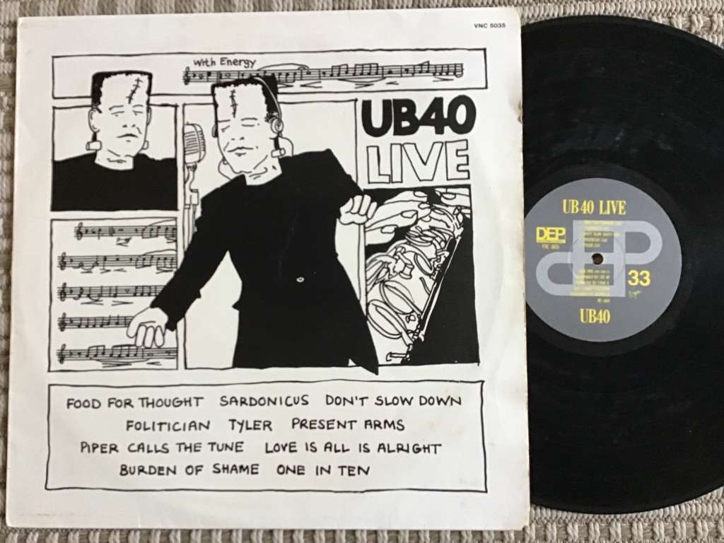 UB40 Live Lp