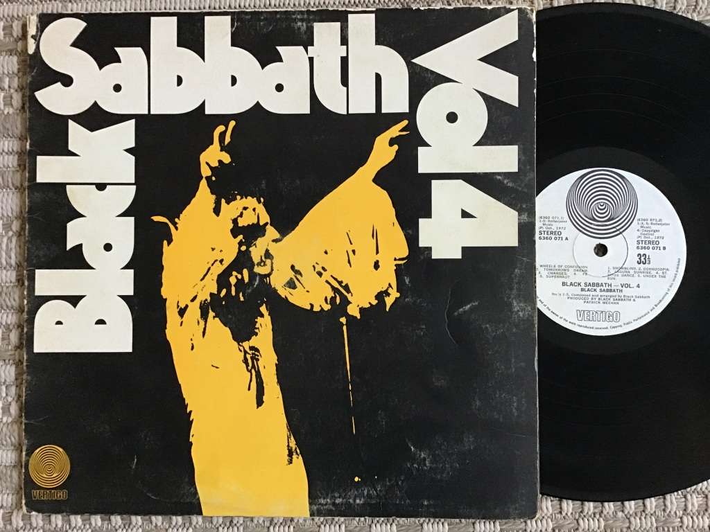 Black Sabbath Vol 4 Lp