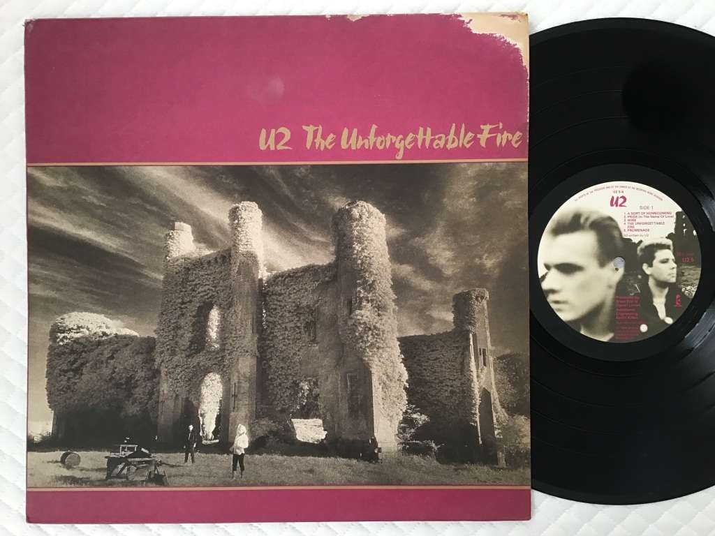 U2 The Unforgettable Fire Lp