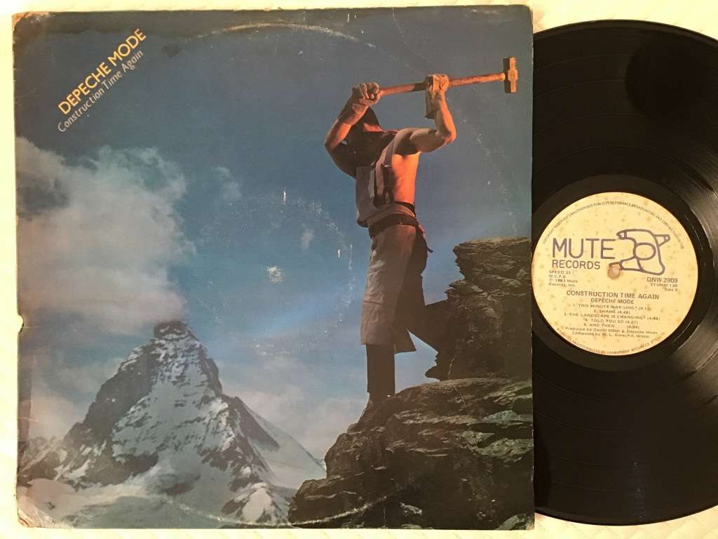 Depeche Mode Construction Time Again Lp
