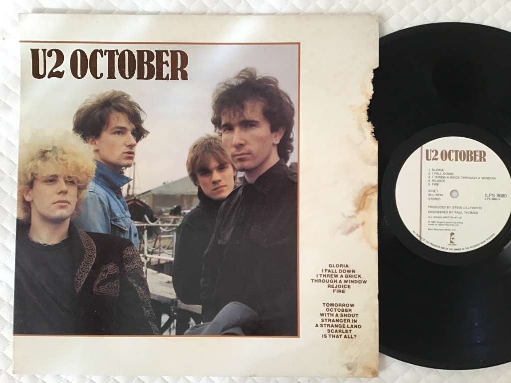 U2 October Lp